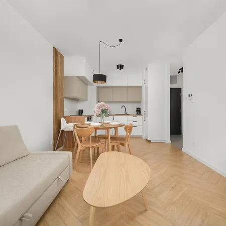 Stylowy Apartament W Odcieniach Bezu Balkon & Parking By Noclegi Renters Wroclaw Exterior photo
