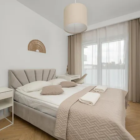 Stylowy Apartament W Odcieniach Bezu Balkon & Parking By Noclegi Renters Wroclaw Exterior photo