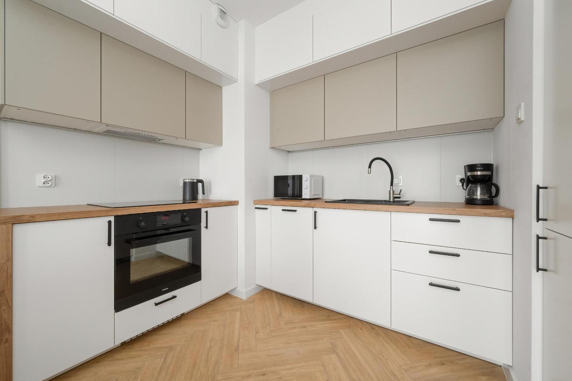 Apartment Stylowy W Odcieniach Bezu Balkon & Parking By Renters