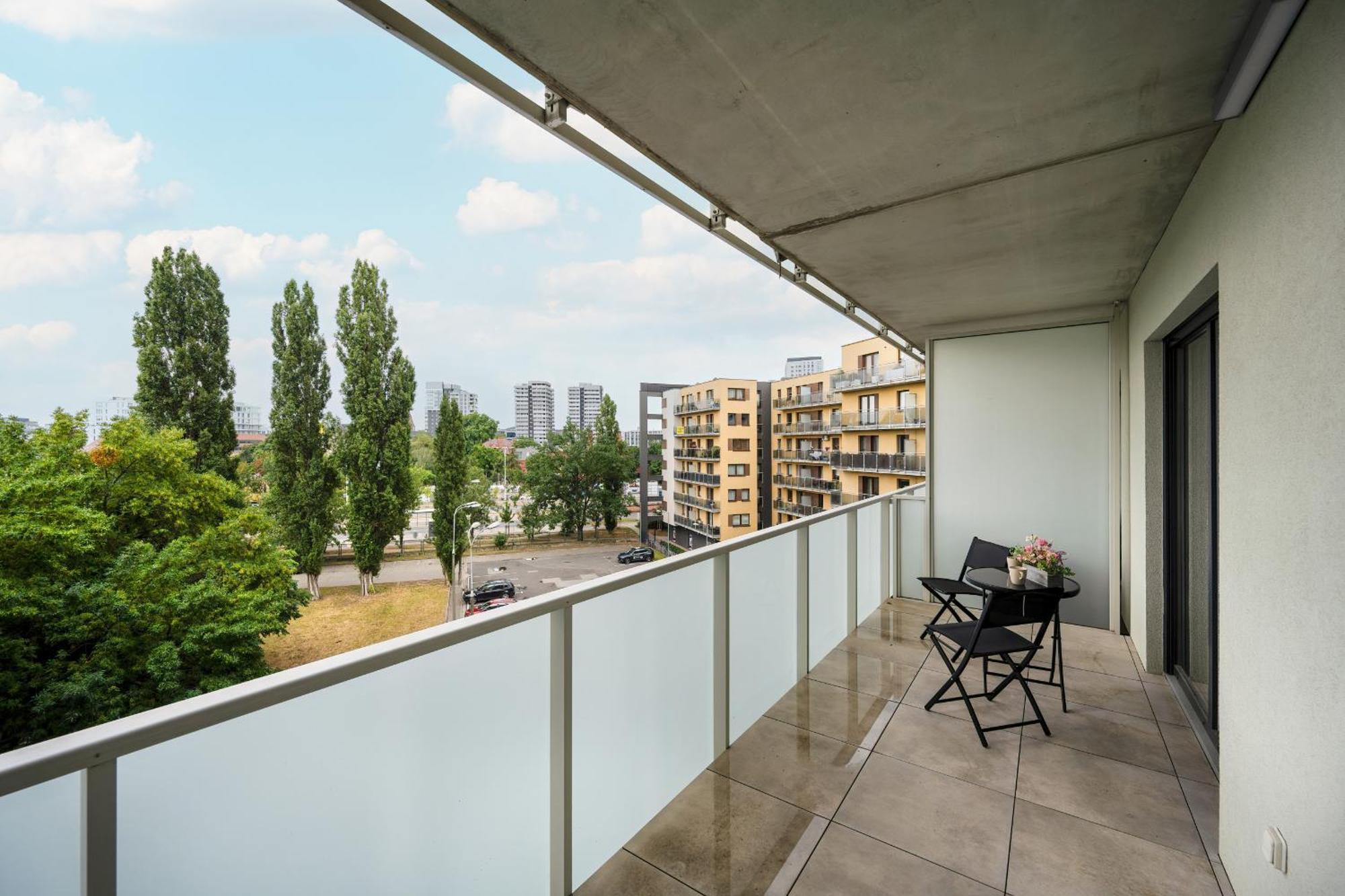 Apartment Stylowy W Odcieniach Bezu Balkon & Parking By Renters *